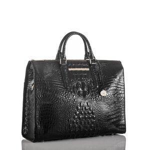 Brahmin Melbourne Croc Office Tote RRP$395